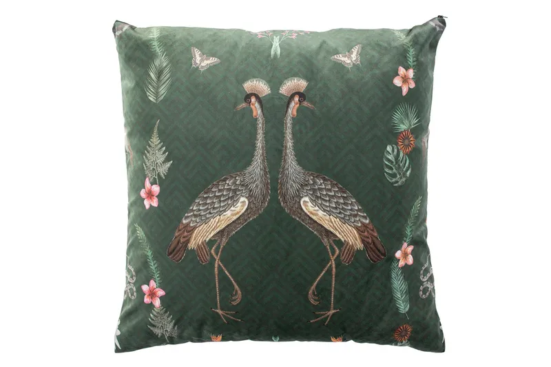 pude Holly 65x65cm Tropiske fugle, undefined