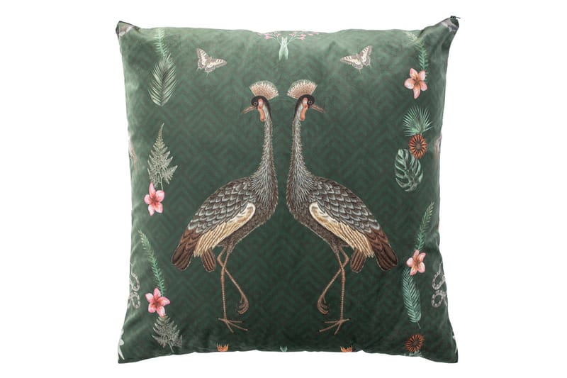 pude Holly 65x65cm Tropiske fugle, undefined