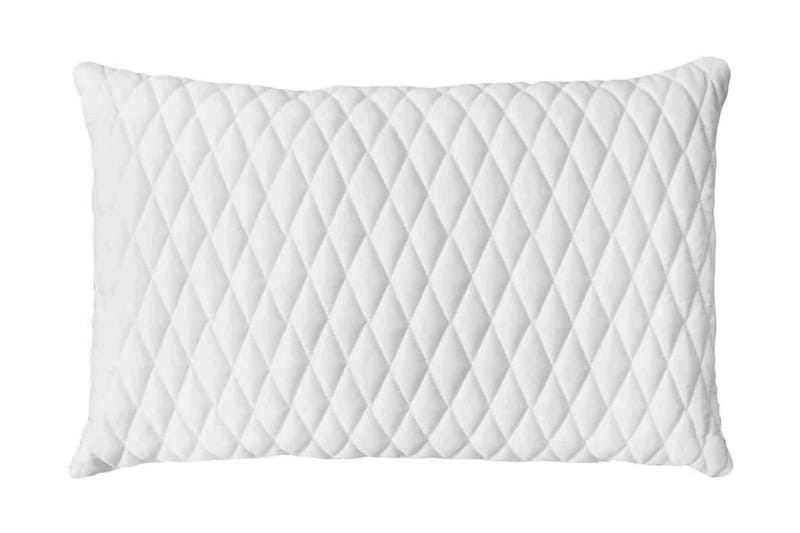 Puder 2 Stk. 60 X 40 X 14 Cm Memoryskum - Hvid - Tekstiler - Pude & plaid - Pyntepuder & pudebetræk
