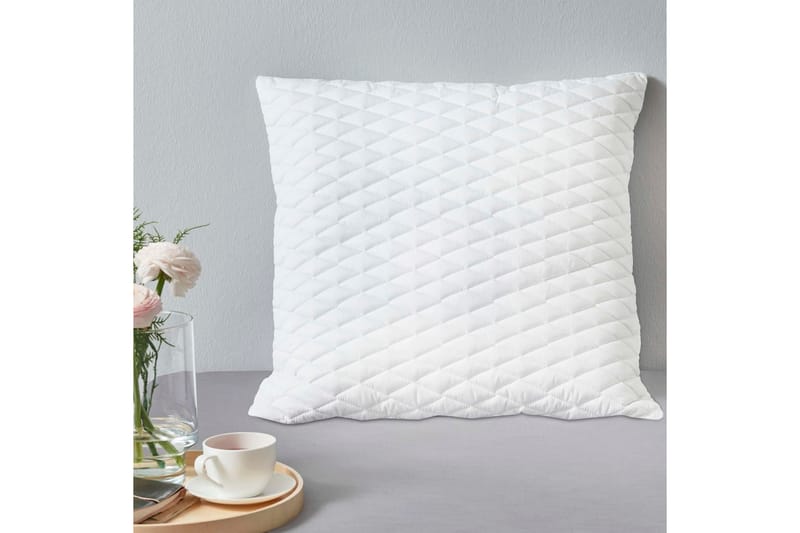 Puder 2 Stk. 70 X 60 X 14 Cm Memoryskum - Hvid - Tekstiler - Pude & plaid - Pyntepuder & pudebetræk