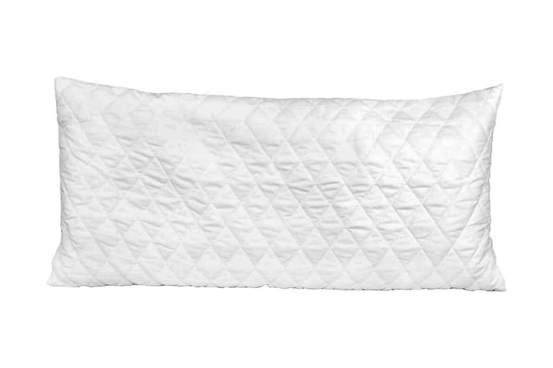 Puder 2 Stk. 80 X 40 X 14 Cm Memoryskum - Hvid - Tekstiler - Pude & plaid - Pyntepuder & pudebetræk