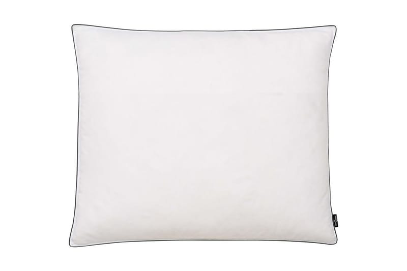 puder 2 stk. dun-/fjerfyld let 70 x 60 cm hvid - Hvid - Tekstiler - Pude & plaid - Pyntepuder & pudebetræk