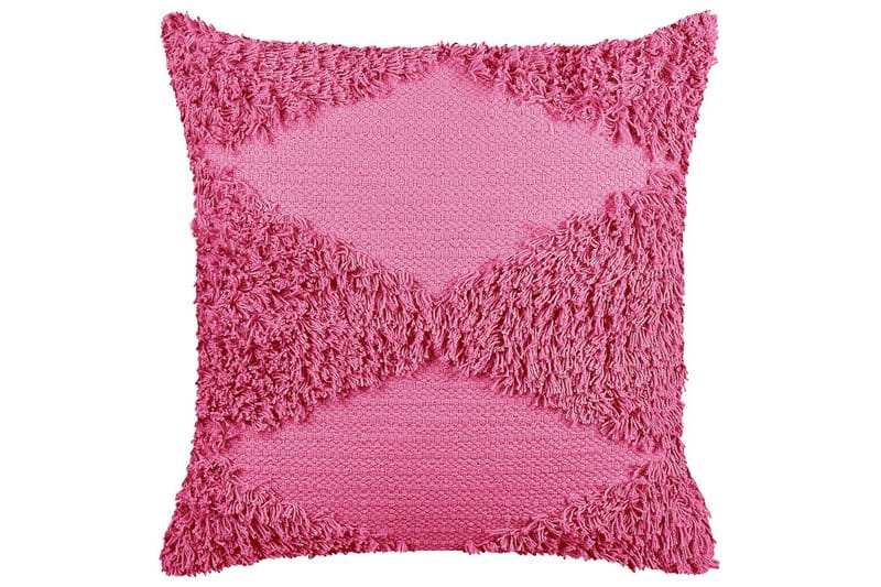 Pyntepuder Rhoeo sæt af 2 Rosa - Rosa - Tekstiler - Pude & plaid - Udendørs puder
