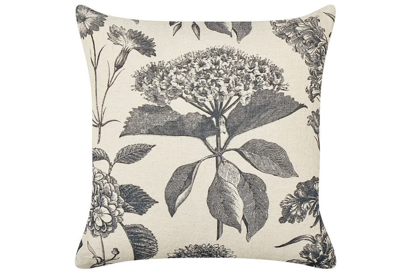 Pyntepuder Rosemary sæt á 2 Beige/grå - Beige/grå - Tekstiler - Pude & plaid - Udendørs puder