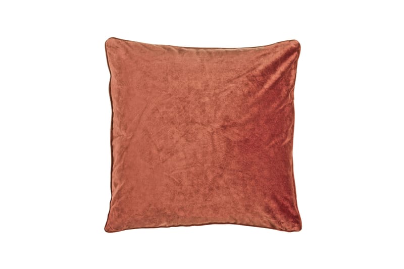 Sameta Pudebetræk 45x45 cm Velour - Rust - Tekstiler - Pude & plaid - Pyntepuder & pudebetræk