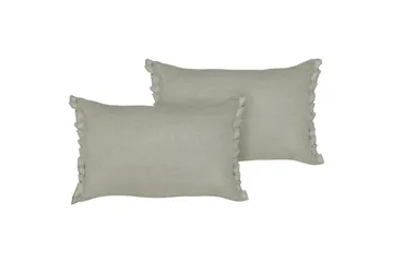 Pyntepuder Sassafras sæt på 2 Grå