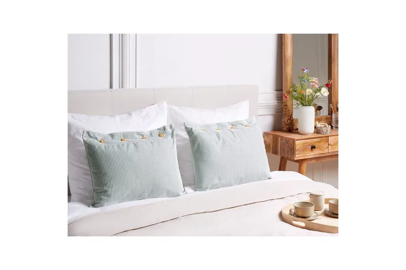 Pyntepuder Sebrine sæt med 2 Rektangulær - Rektangulær - Tekstiler - Pude & plaid - Pyntepuder & pudebetræk