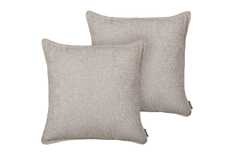 Pyntepuder Senecia sæt med 2 Beige - Beige - Tekstiler - Pude & plaid - Pyntepuder & pudebetræk