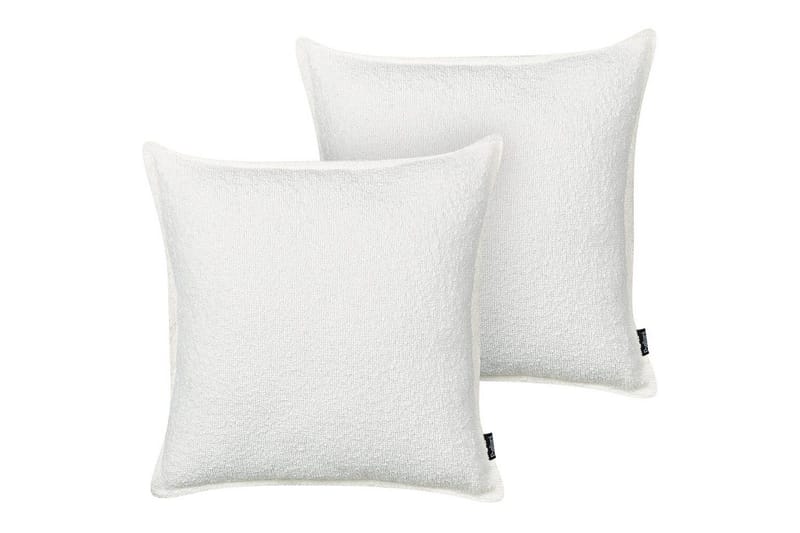 Pyntepuder Senecia sæt med 2 Hvid, Hvid