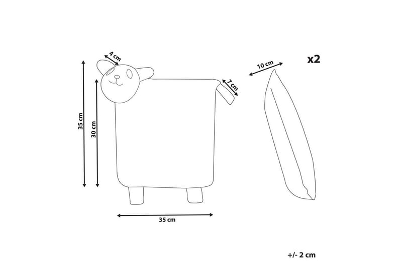Pyntepuder Shadoor sæt om 2 - Tekstiler - Pude & plaid - Pyntepuder & pudebetræk