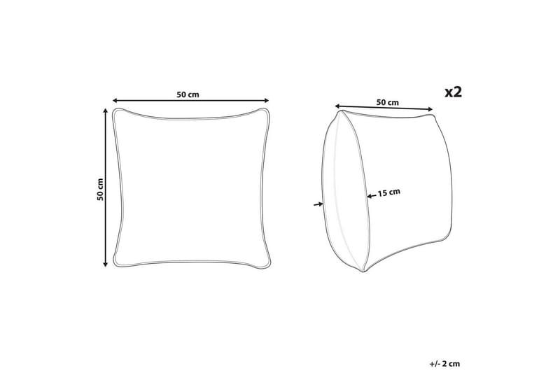 Pyntepuder Sidi sæt af 2 - Tekstiler - Pude & plaid - Udendørs puder