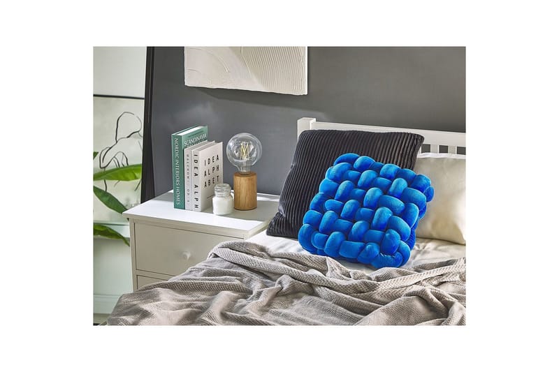 Pyntepuder Sirali Blå - Blå - Tekstiler - Pude & plaid - Pyntepuder & pudebetræk