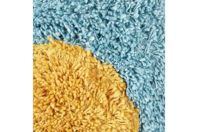 Pyntepuder Sorrel sæt á 2 Blå/Hvid/Gul - Blå/Hvid/Gul - Tekstiler - Pude & plaid - Pyntepuder & pudebetræk