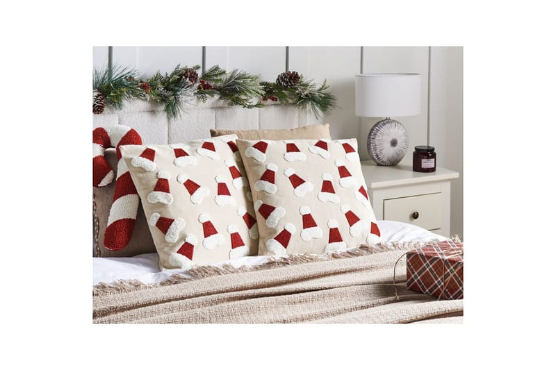 Pyntepuder Sugarplum sæt á 2 - Tekstiler - Pude & plaid - Pyntepuder & pudebetræk