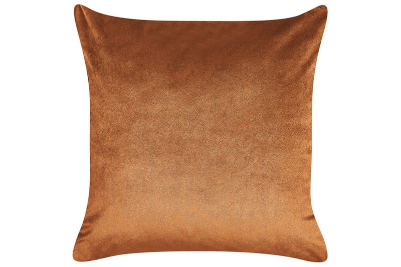 Pyntepuder Sunflower sæt á 2 Orange/Guld - Orange/Guld - Tekstiler - Pude & plaid - Udendørs puder