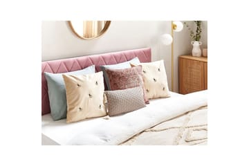 Pyntepuder Talinum sæt om 2 Beige/gul/brun/hvid - Beige/gul/brun/hvid - Tekstiler - Pude & plaid - Udendørs puder