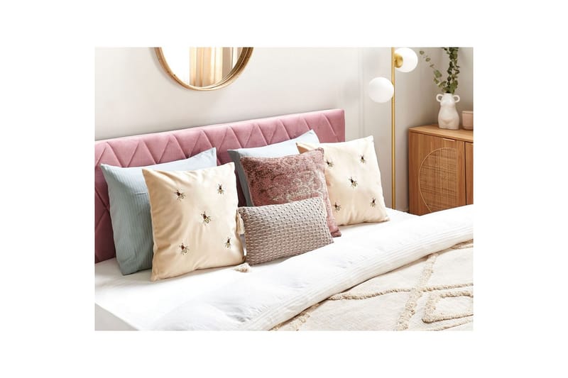 Pyntepuder Talinum sæt om 2 Beige/gul/brun/hvid - Beige/gul/brun/hvid - Tekstiler - Pude & plaid - Udendørs puder