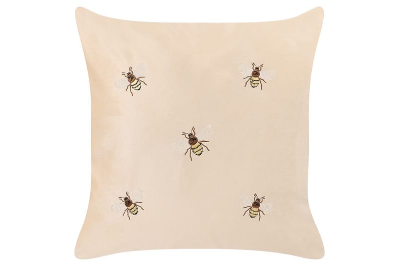 Pyntepuder Talinum sæt om 2 Beige/gul/brun/hvid - Beige/gul/brun/hvid - Tekstiler - Pude & plaid - Udendørs puder