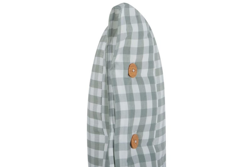 Pyntepuder Talya sæt om 2 Mintgrønt/hvidt/lyst træ, Firkantet - Mintgrønt/hvidt/lyst træ, Firkantet - Tekstiler - Pude & plaid - Pyntepuder & pudebetræk