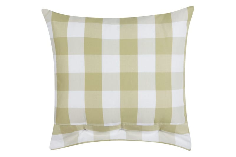 Pyntepuder Tamnine sæt om 2 Grøn/Hvid, Firkantet - Grøn/Hvid, Firkantet - Tekstiler - Pude & plaid - Pyntepuder & pudebetræk