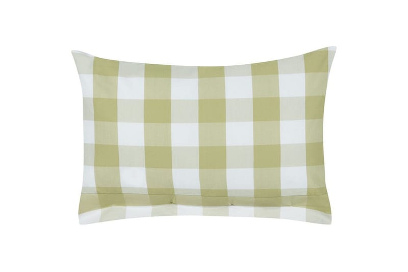 Pyntepuder Tamnine sæt om 2 Grøn/Hvid, Rektangulær - Grøn/Hvid, Rektangulær - Tekstiler - Pude & plaid - Pyntepuder & pudebetræk