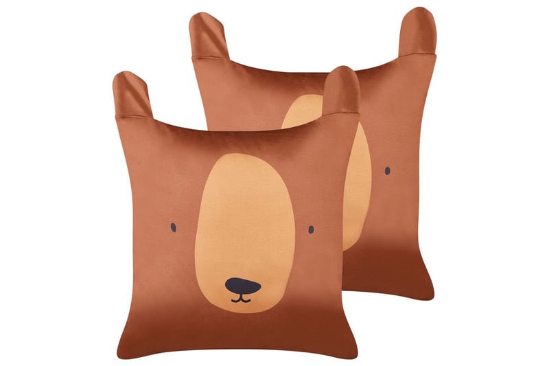 Pyntepuder Teddybear sæt om 2 - Tekstiler - Pude & plaid - Udendørs puder