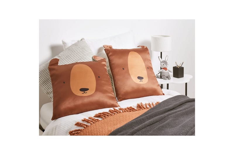 Pyntepuder Teddybear sæt om 2 - Tekstiler - Pude & plaid - Udendørs puder