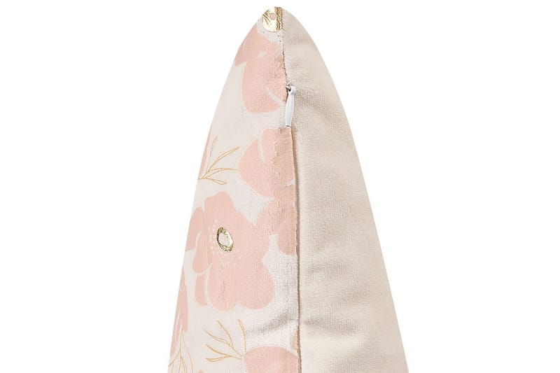 Pyntepuder Triteleia sæt á 2 Rosa/guld/beige - Rosa/guld/beige - Tekstiler - Pude & plaid - Pyntepuder & pudebetræk