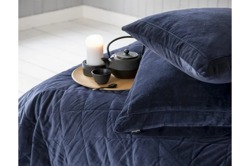 Turiform Ana pudebetræk 70x100 cm - Marine - Tekstiler - Pude & plaid - Pyntepuder & pudebetræk