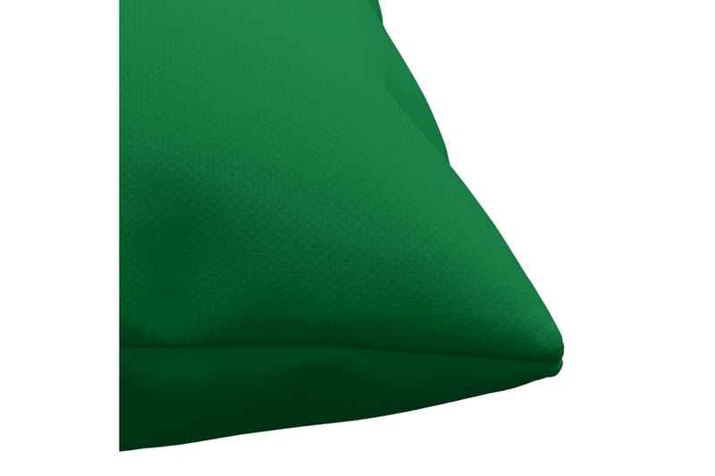 Udendørspuder 4 stk. 40x40 cm stof grøn - Grøn - Pyntepuder & pudebetræk