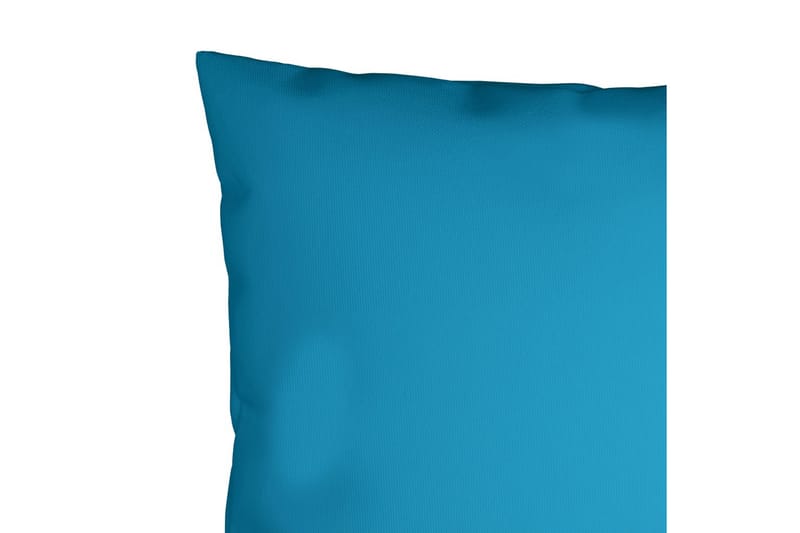 Udendørspuder 4 stk. 50x50 cm stof kongeblå - Blå - Pyntepuder & pudebetræk