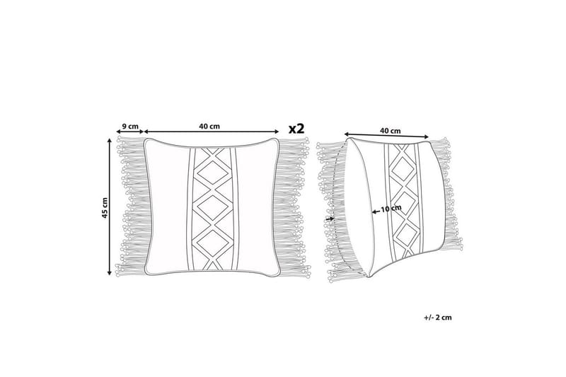 Pyntepuder Yortan sæt af 2 - Tekstiler - Pude & plaid - Pyntepuder & pudebetræk