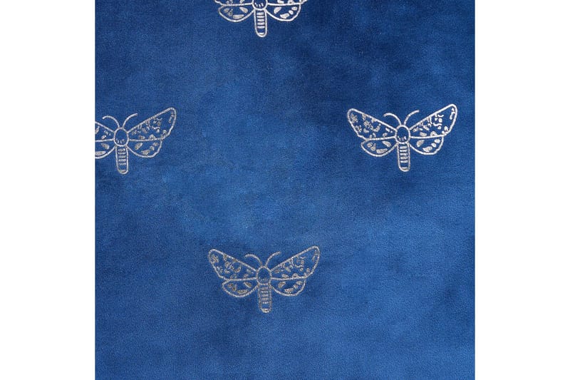 Pyntepuder Yuzuri sæt af 2 Blå/Sølv - Blå/Sølv - Tekstiler - Pude & plaid - Pyntepuder & pudebetræk