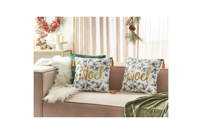 Pyntepuder Zamia sæt af 2 - Tekstiler - Pude & plaid - Udendørs puder