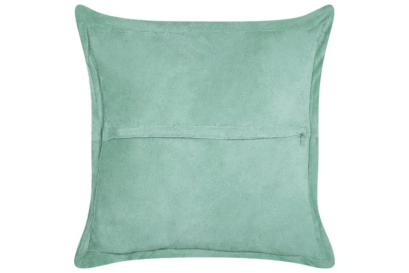 Pyntepuder Zinnia sæt af 2 Grøn, Firkantet - Grøn, Firkantet - Tekstiler - Pude & plaid - Pyntepuder & pudebetræk