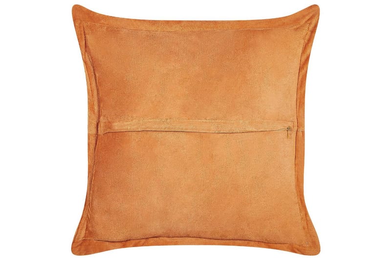 Pyntepuder Zinnia sæt af 2 Orange, Firkantet - Orange, Firkantet - Tekstiler - Pude & plaid - Pyntepuder & pudebetræk