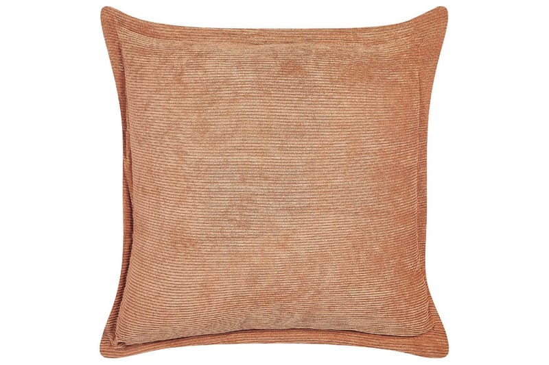 Pyntepuder Zinnia sæt af 2 Orange, Firkantet - Orange, Firkantet - Tekstiler - Pude & plaid - Pyntepuder & pudebetræk