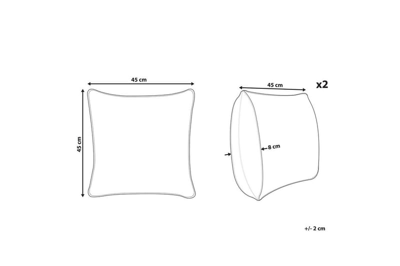 Pyntepuder Pretzel sæt á 2 - Tekstiler - Pude & plaid - Pyntepuder & pudebetræk
