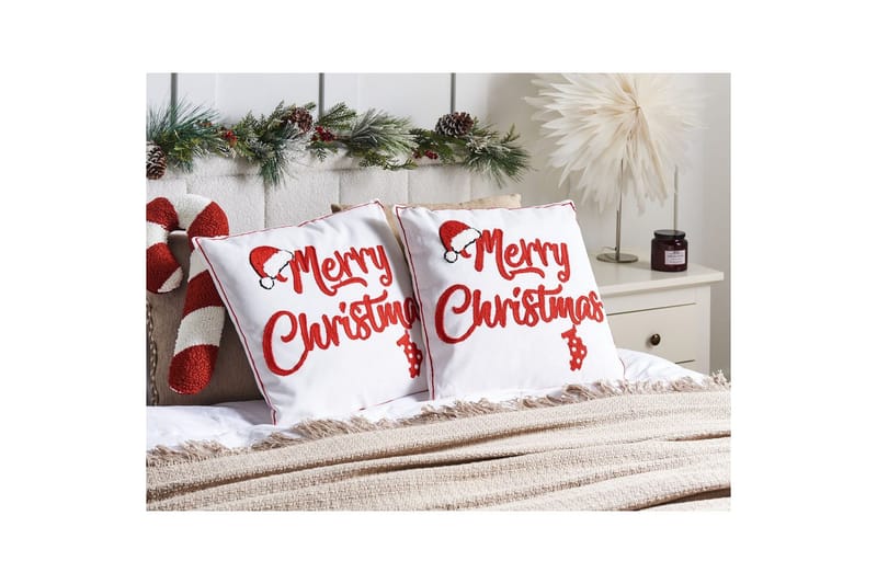 Pyntepuder Pizzelle sæt af 2 - Tekstiler - Pude & plaid - Udendørs puder