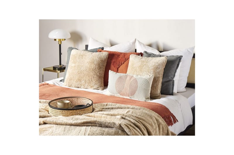Pyntepuder Pilea Beige - Beige - Tekstiler - Pude & plaid - Udendørs puder