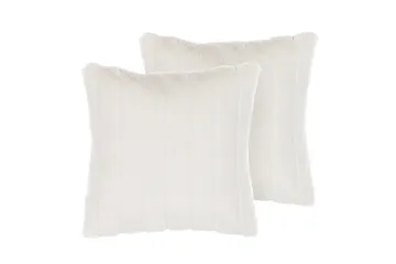 Pyntepuder Pumila sæt med 2 Hvid
