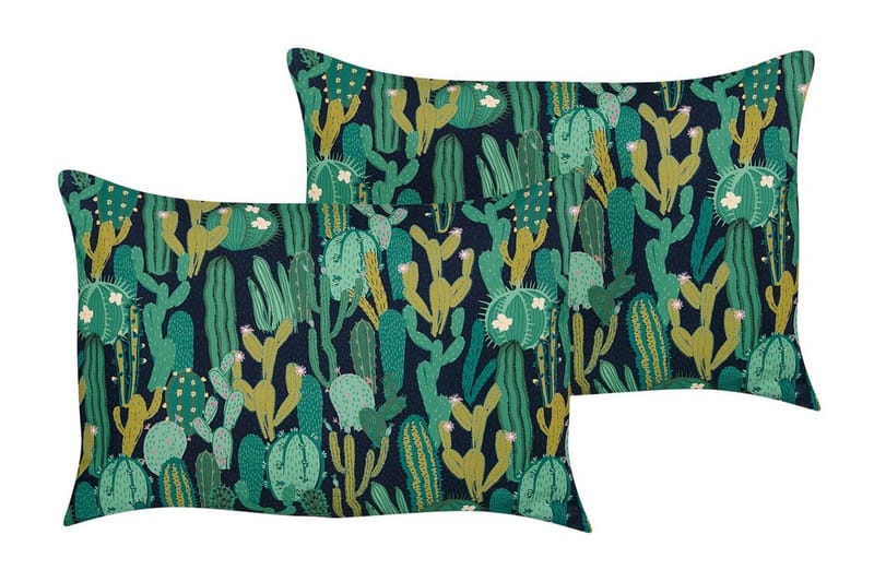 Ruffano Udendørspude 42x60 cm - Grøn/Blå - Tekstiler - Pude & plaid - Udendørs puder