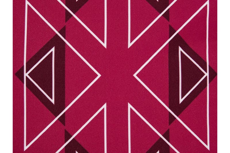 Santa Rosa Udendørspude 40 cm Rund 2 stk - Pink/Hvid - Tekstiler - Pude & plaid - Udendørs puder