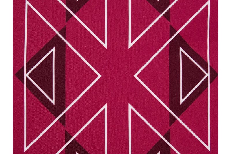 Santa Rosa Udendørspude 40 cm Rund - Pink/Hvid - Tekstiler - Pude & plaid - Udendørs puder