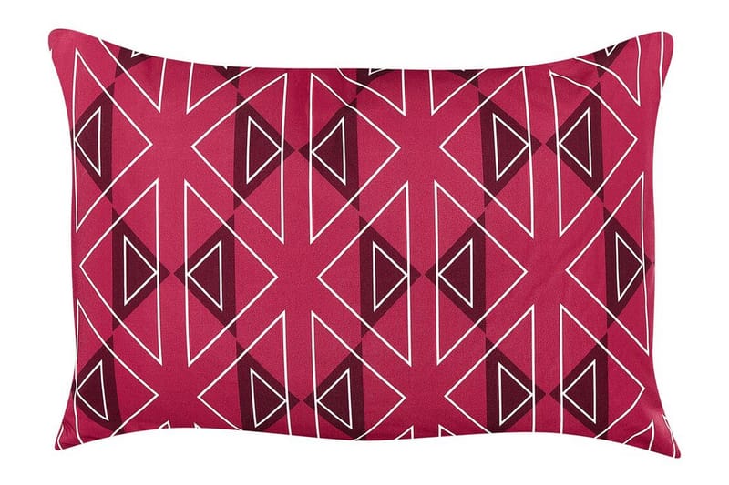 Santa Rosa Udendørspude 42x60 cm 2 stk - Pink/Hvid - Tekstiler - Pude & plaid - Udendørs puder