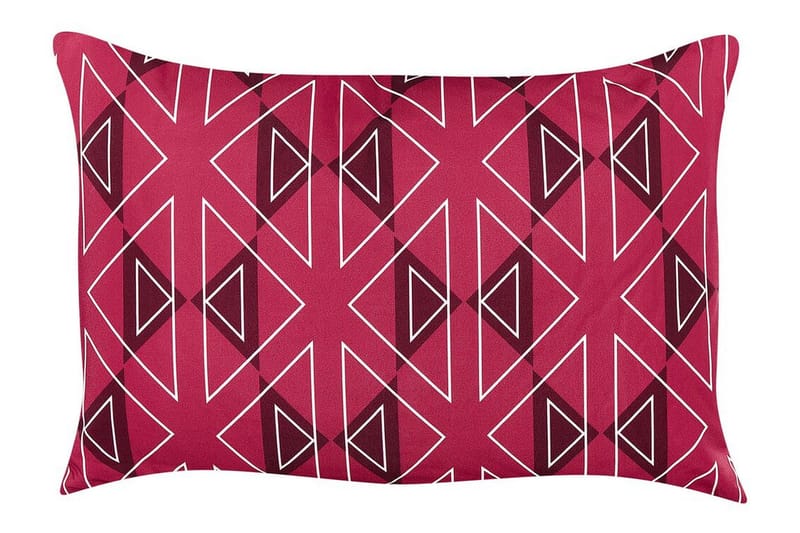 Santa Rosa Udendørspude 42x60 cm, Pink/Hvid