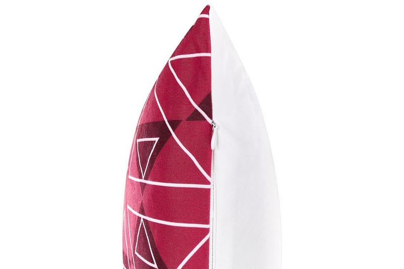 Santa Rosa Udendørspude 45x45 cm - Pink/Hvid - Tekstiler - Pude & plaid - Udendørs puder