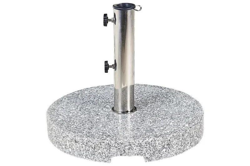 Scorrano Parasolholder 45x45 cm, Lys Grå/Hvid