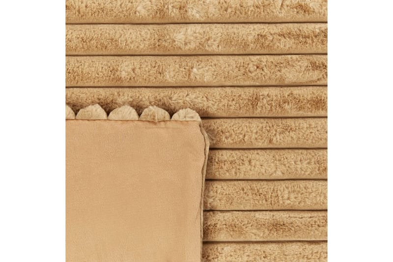 Sengetæppe Rakya Brun, 200x220 cm - Brun, 200x220 cm - Tekstiler - Pude & plaid - Tæpper & plaider