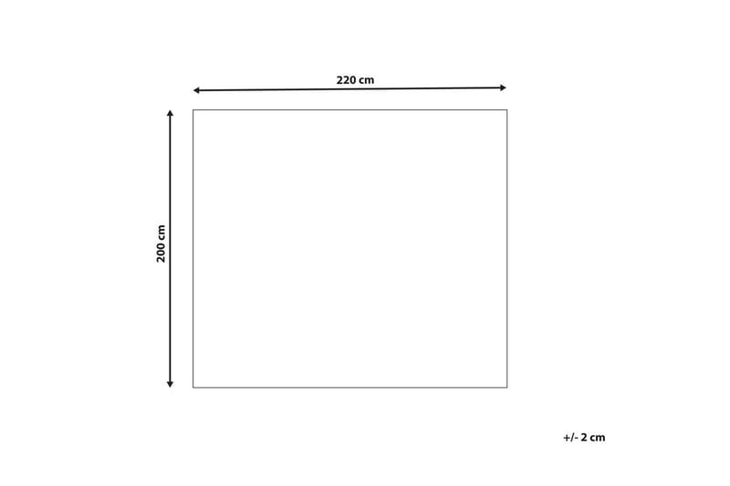 Sengetæppe Rakya Brun, 200x220 cm - Brun, 200x220 cm - Tekstiler - Pude & plaid - Tæpper & plaider